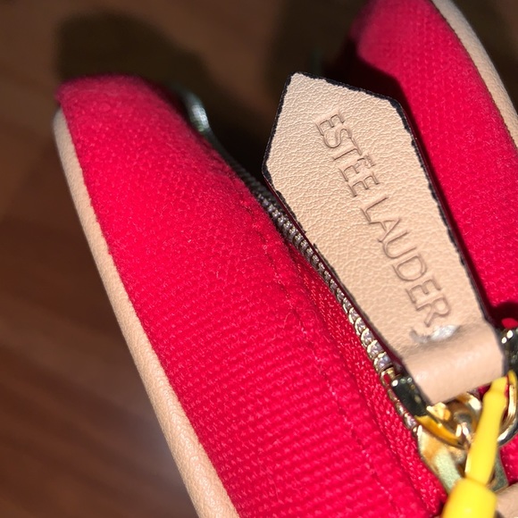 NWOT Estée Lauder Canvas Makeup Pouch - Picture 7 of 7